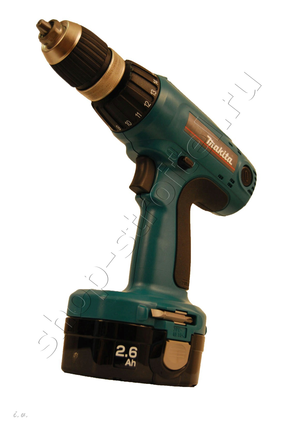 Увеличенная фотография Аккумуляторная дрель шуруповерт Makita 6347 DWDE